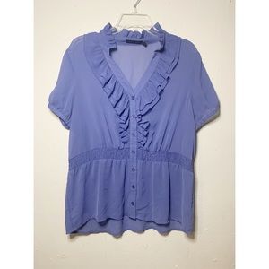 The Limited XL Blue Blouse
